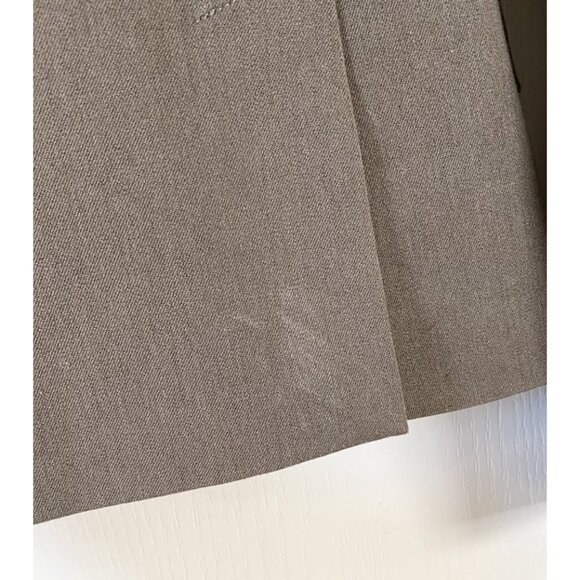 Express Design Studio Taupe One Button Blazer Jacket Women's Size 4 Fitted Work - Picture 9 of 9